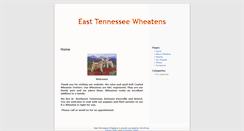 Desktop Screenshot of easttennesseewheatens.com